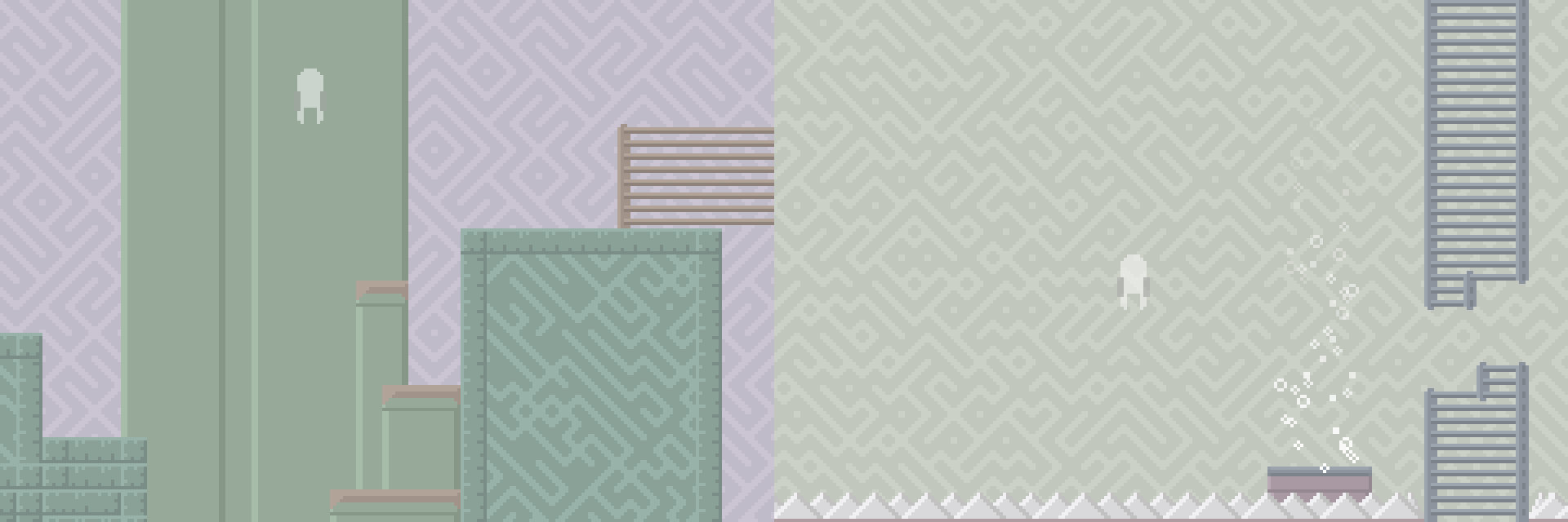 a ghost looking for a bubble spirit