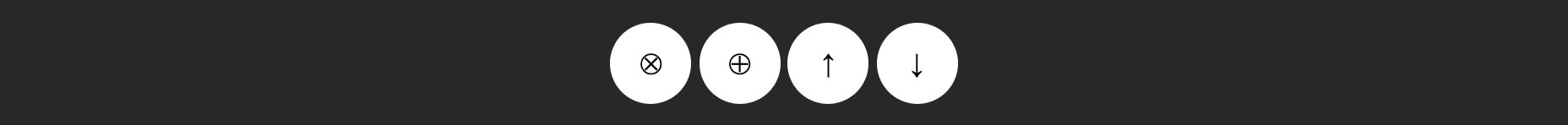Animation edit buttons Animation edit buttons